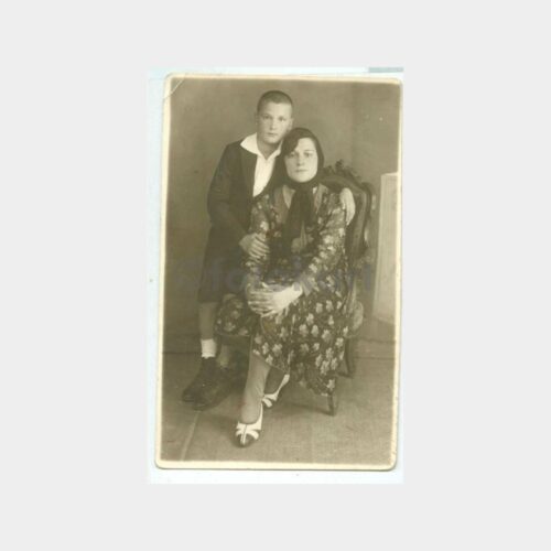1931 İstanbul Anne Çocuk Fotoğraf