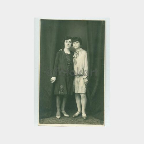 1929 Kız Arkadaşlar Görünüş Stüdyo Fotoğraf