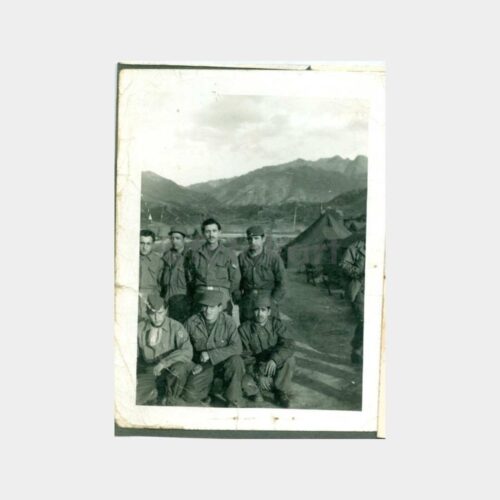 1952 Kore Albümünden Asker Fotoğraf