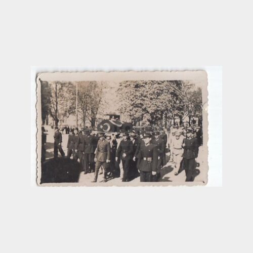 1940 Askeri Cenaze Töreni Konulu Fotoğraf