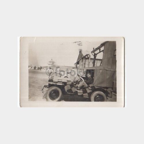 1950 Askeri Jeep Konulu Fotoğraf