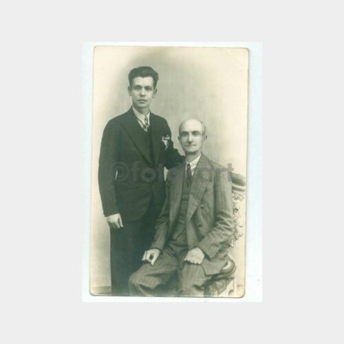 1930 Baba Oğul Stüdyo Fotoğraf