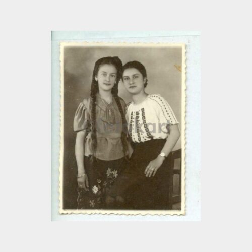 1941 Balkanlar - Genç Kızlar Fotoğrafı