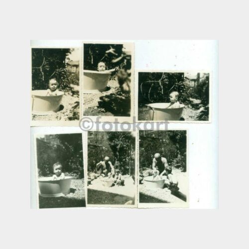 1936 Çocuk Banyosu Fotoğraf