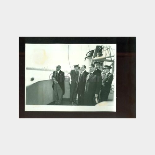 1958 Celal Bayar Libya Gezisi Albümü Fotoğraf