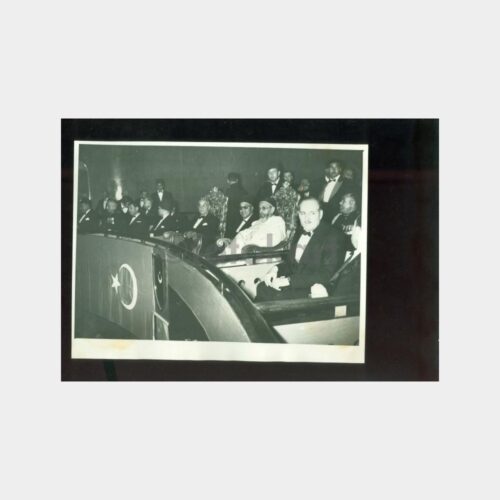 1958 Celal Bayar Libya Gezisi Albümü Fotoğraf