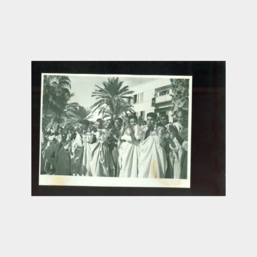 1958 Celal Bayar Libya Gezisi Albümü Fotoğraf