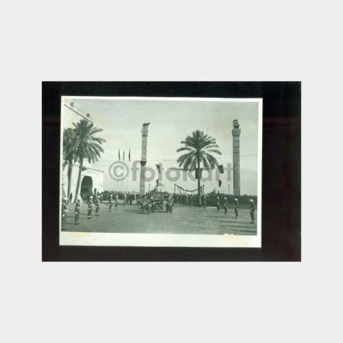 1958 Celal Bayar Libya Gezisi Albümü Fotoğraf
