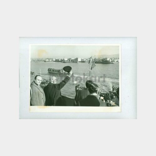 1958 Celal Bayar Libya Gezisi Albümü Fotoğraf