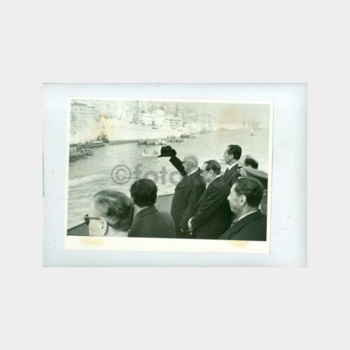 1958 Celal Bayar Libya Gezisi Albümü Fotoğraf