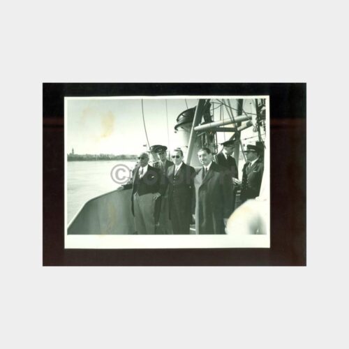 1958 Celal Bayar Libya Gezisi Albümü Fotoğraf