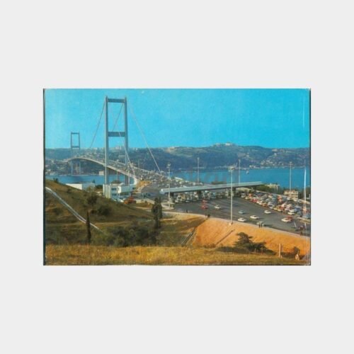 1974 Boğaziçi Köprüsü Görünüş Kartpostal