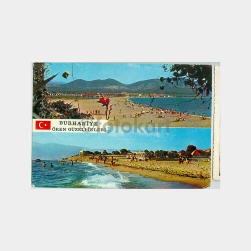 1972 Burhaniye Ören Güzellikleri Kartpostal