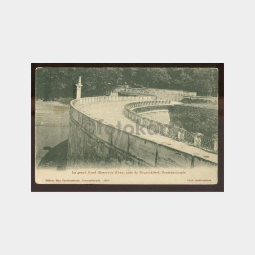 1908 Büyükdere Büyük Bent Kartpostal