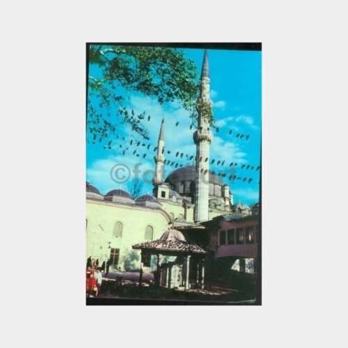 1970 Eyüp Sultan Cami Görünüş Kartpostal