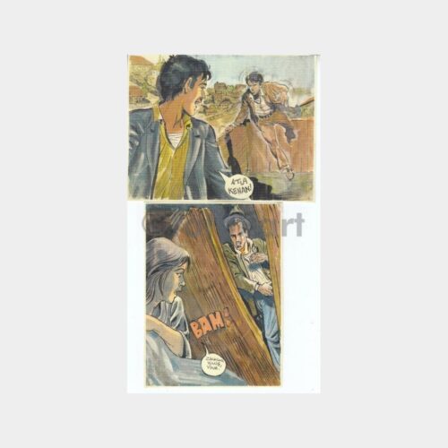 Çizgi Roman Kartları (6 Adet Orijinal) - Görsel 2