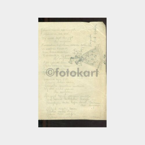 1944 Kalem Çizim Resim - Görsel 2
