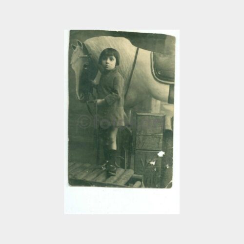 1933 Stüdyo Atı Dekorlu Kız Çocuk Fotoğraf