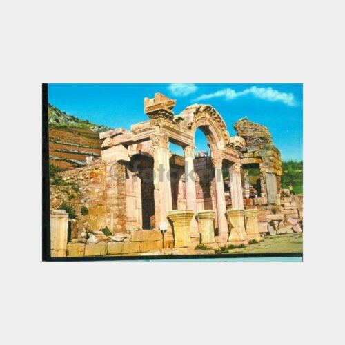 1964 Efes Hadrianus Mabedi Görünüş Kartpostal