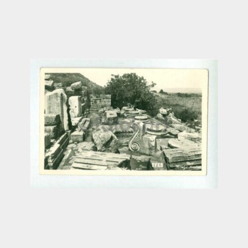 1940 Efes Antik Şehri -Hamza Rüstem- Kartpostal