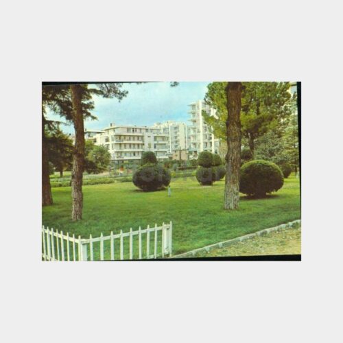 1980 Modern Evler Görünüş Kartpostal