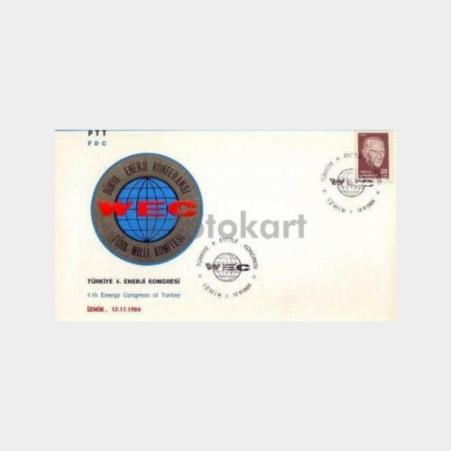 1986 WEC Türkiye Enerji Kongresi FDC