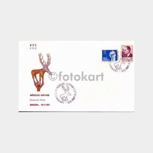 1987 Müzeler Haftası FDC