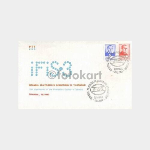 1983 İstanbul Filatelistler Derneği 35. Yıl FDC