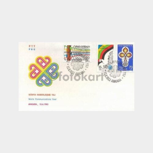 1983 Dünya Haberleşme Yılı FDC