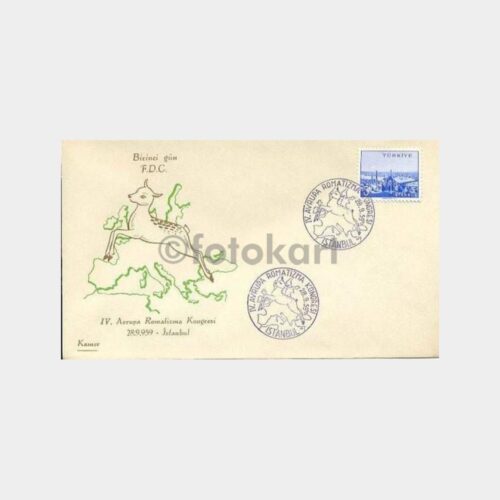 1959 4. Avrupa Romatizma Kongresi FDC