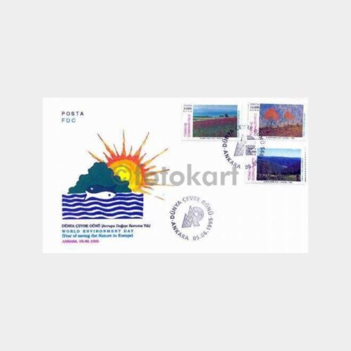 1995 Dünya Çevre Günü FDC