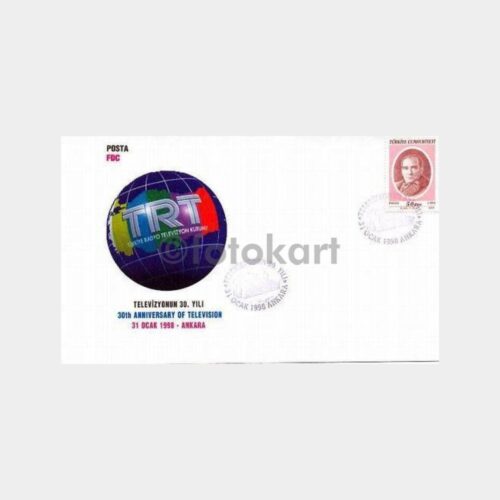 1998 Televizyonun 30. Yılı FDC