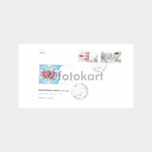 1985 Milletlerarası Gençlik Yılı FDC