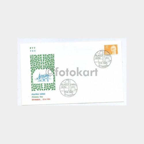 1985 Filateli Günü FDC
