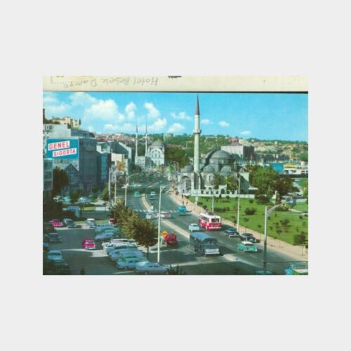 1996 Kabataş Fındıklı Görünüş Kartpostal