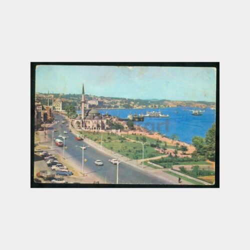 1966 Kabataş Fındıklı - Doğan Kardeş Baskı Kartpostal