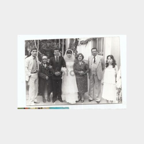 1970 Gelin Damat Ailesi Konulu Fotoğraf
