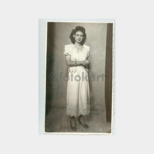 1952 Kadın Giyimi Görünüş Stüdyo Fotoğraf