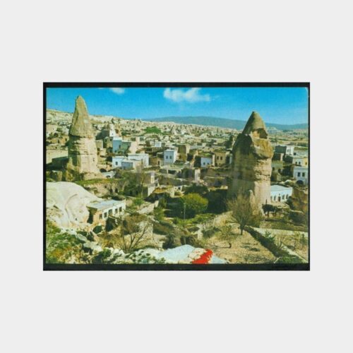 1980 Göreme Ürgüp Avcılar Kartpostal