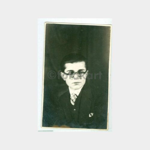 1930 Gözlüklü Bay Konulu Fotoğraf