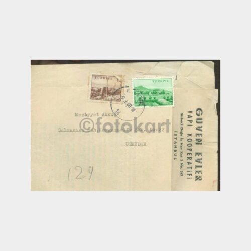 1960 Mecidiyeköy Güvenevler Koop Yazısı