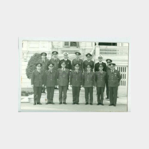 1969 Yıldız Harp Akademileri Komutan Hatırası Kart
