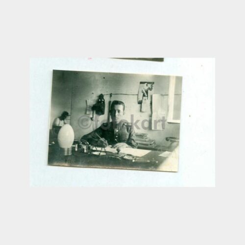 1940 İnzibat Askeri 2 Adet Fotoğraf - Görsel 2
