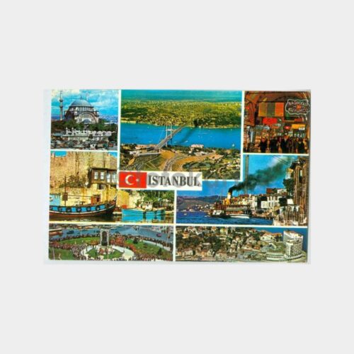 1975 İstanbul Muhtelif Görünüş Kartpostal