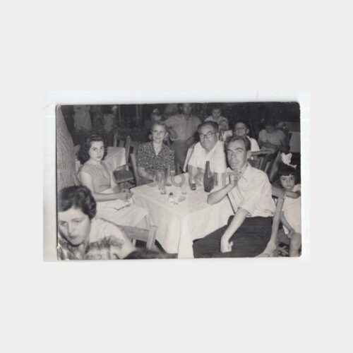 1958 İzmir Fuarı Eğlence Kültürü Konulu Fotoğraf