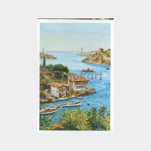 Şükrü Çağlayan - Kanlıca Tablo Tebrik Kartı