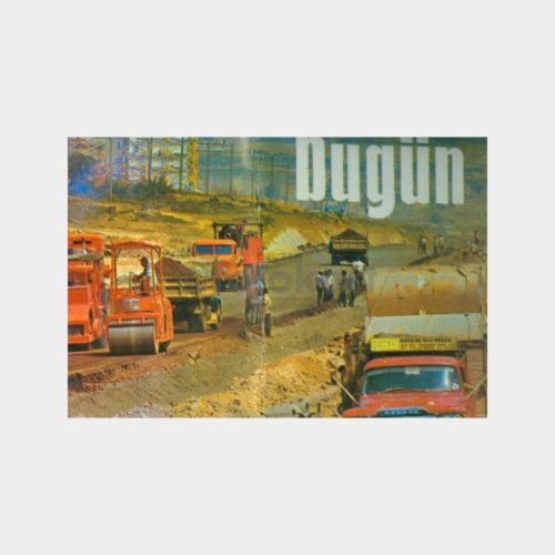 Karayolları Çalışması Dün Bugün Poster