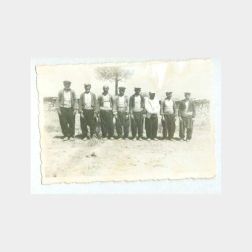 1940 Köylüler Konulu Grup Fotoğraf