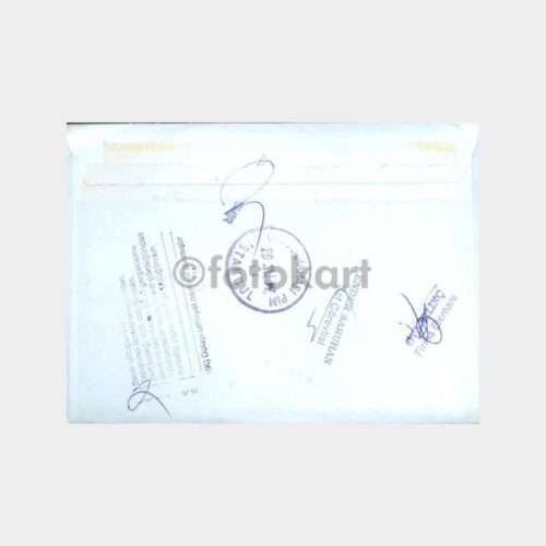 2007 Macaristan Szeged Damgalı Taahhütlü Zarf - Görsel 2