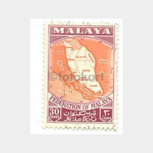 Malay Federasyonu Konulu Yabancı Pul